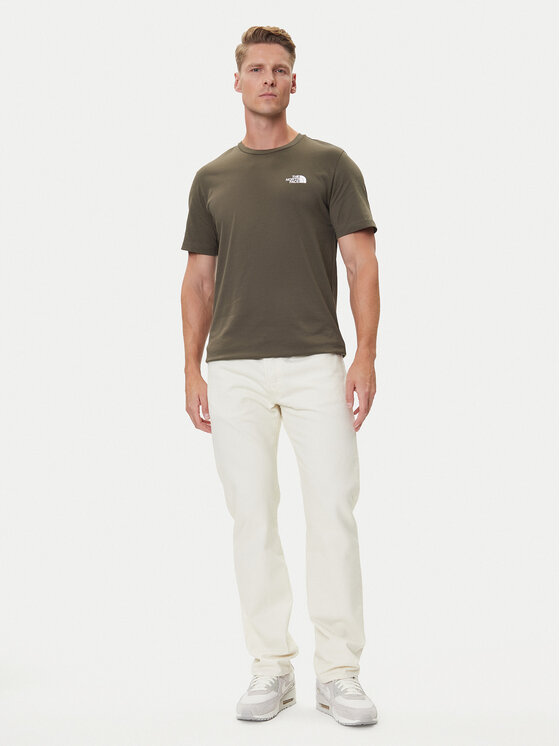 The North Face The North Face Camiseta Simple Dome NF0A87NG Marrón Regular Fit