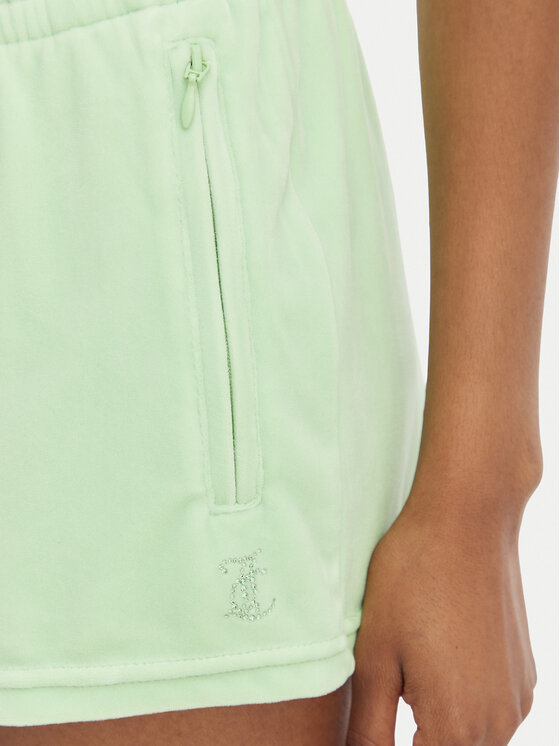 Juicy Couture Juicy Couture Sport rövidnadrág Tamia JCWHS126305 Zöld Regular Fit