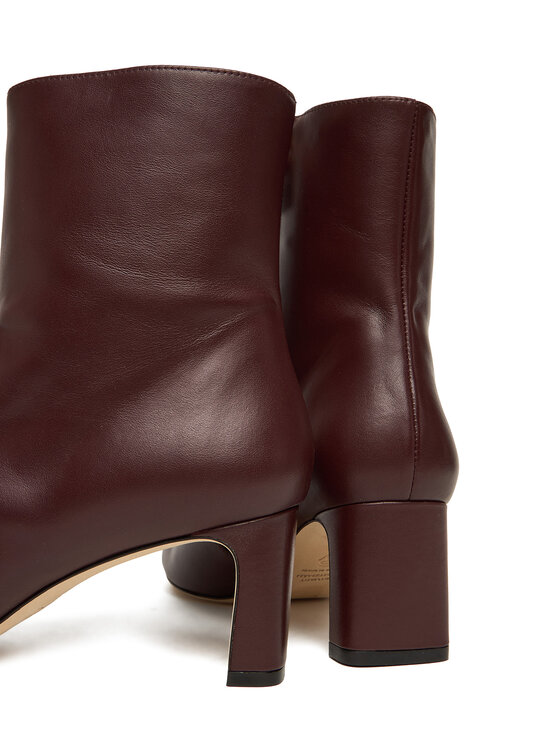 Stuart Weitzman Ботильйони Stuart Weitzman Babette SL542 Бордовий