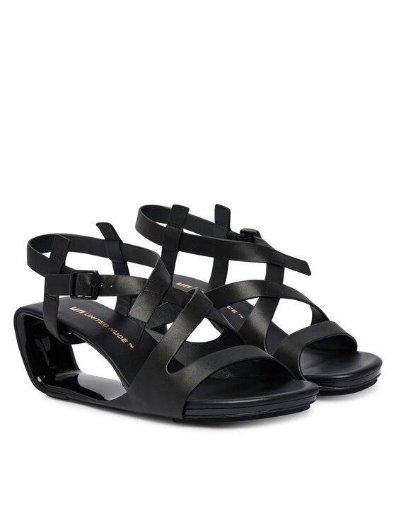 United Nude Босоніжки United Nude Mobius Straps Mid 109980116 Чорний