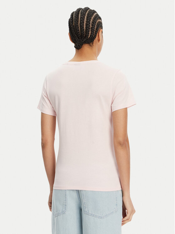 HUGO HUGO Футболка Classic 50513667 Світло-рожевий Slim Fit