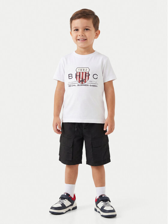 Beverly Hills Polo Club Beverly Hills Polo Club Футболка P-SS26B-TS414011 Білий Regular Fit