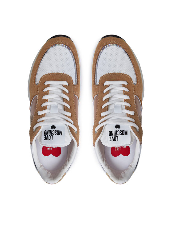 LOVE MOSCHINO Снікерcи LOVE MOSCHINO JA15455G0LIN210A Коричневий