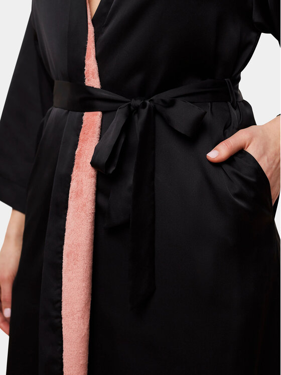 Triumph Triumph Халат Robes Satin Robe 01 10216534 Чорний