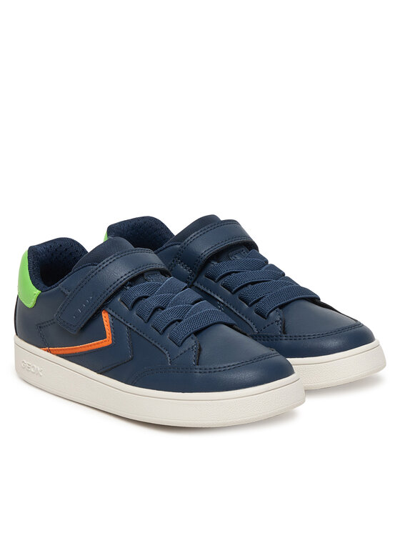 Geox Sneakersy Geox J Eclyper Boy J55LSA 05411 CB43S S Granatowy