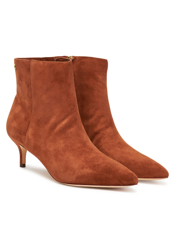 LAUREN RALPH LAUREN Členková obuv LAUREN RALPH LAUREN 802967779002 Hnedá