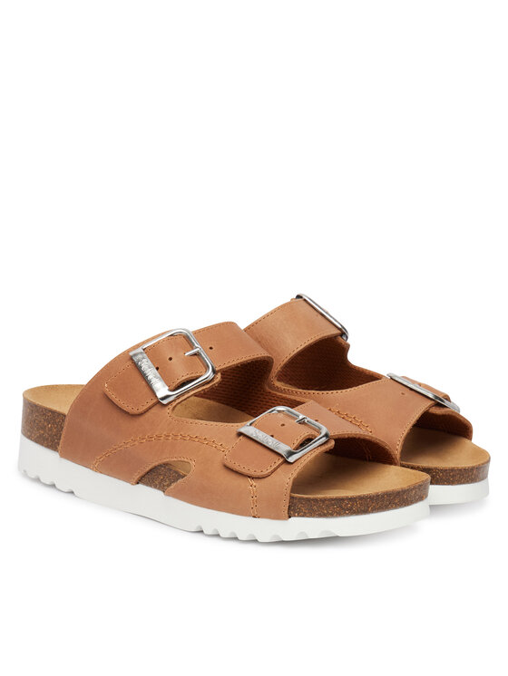 Scholl Шльопанці Scholl Moldava Wedge Ad MF23008 Коричневий
