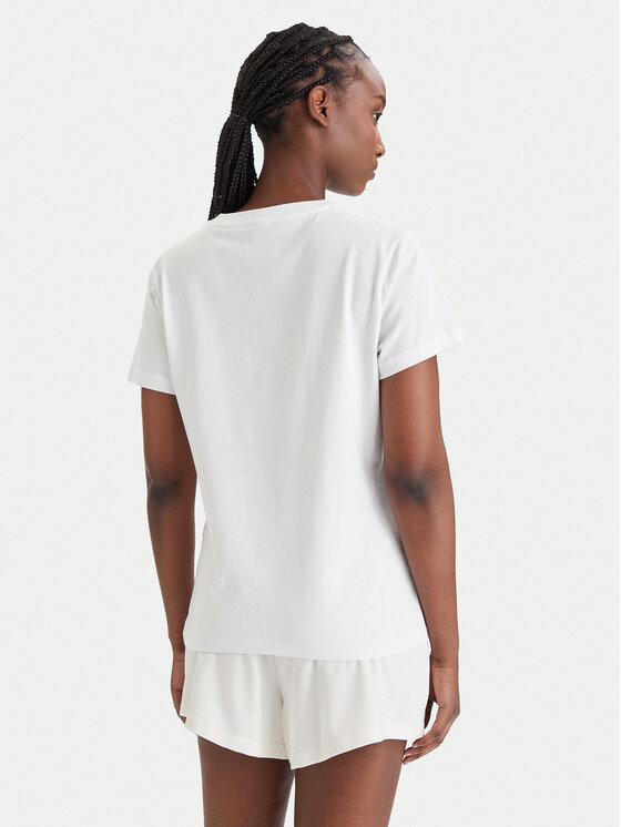 Guess Guess Футболка E6GI00 I3Z14 Білий Regular Fit