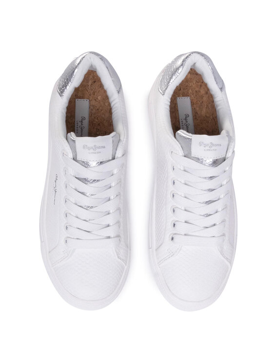 Pepe Jeans Снікерcи Pepe Jeans Adams Lamu PLS30959 Білий