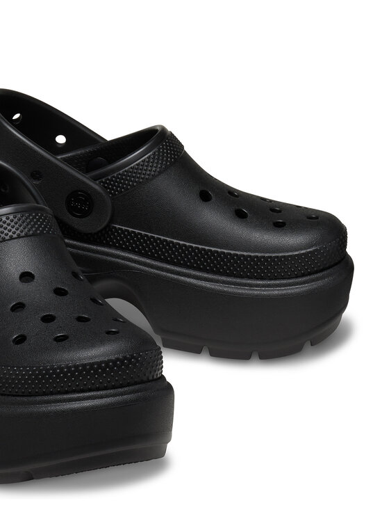 Crocs Iešļūcenes Crocs Stomp Clog 209347 Melns