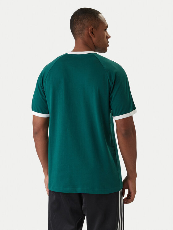 adidas adidas Футболка 3-Stripes KE3534 Зелений Regular Fit