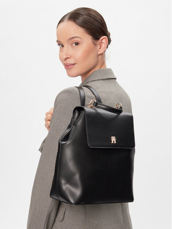 Tommy Hilfiger Batoh Tommy Hilfiger AW0AW15722 Černá