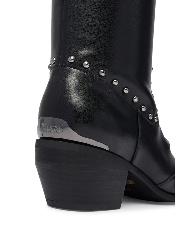 Just Cavalli Kovbojská obuv Just Cavalli 81RA3S57 ZPC31 Černá