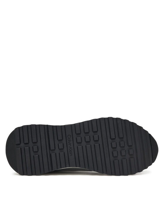 Calvin Klein Snīkeri Calvin Klein Low Top Lace Up Repreve Mix HM0HM01714 Melns