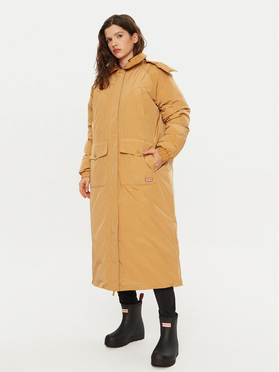Hunter Hunter Átmeneti kabát HARW0014242 Barna Regular Fit