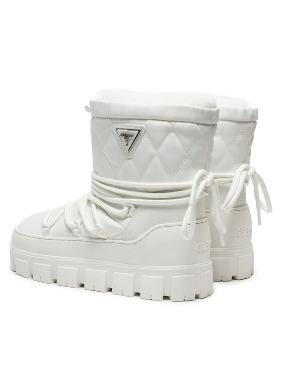 Guess Cizme de zăpadă Guess Uniques FLFUNI FAB10 Alb