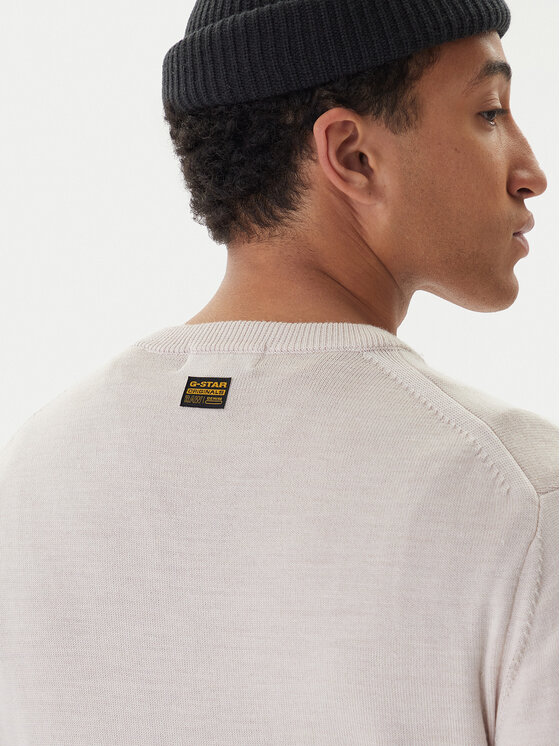G-STAR G-Star Raw Светр Premium Core D27686-B692 Бежевий Regular Fit