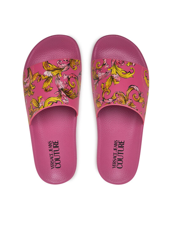 Versace Jeans Couture Шльопанці Versace Jeans Couture 78VA3SQ3 Рожевий