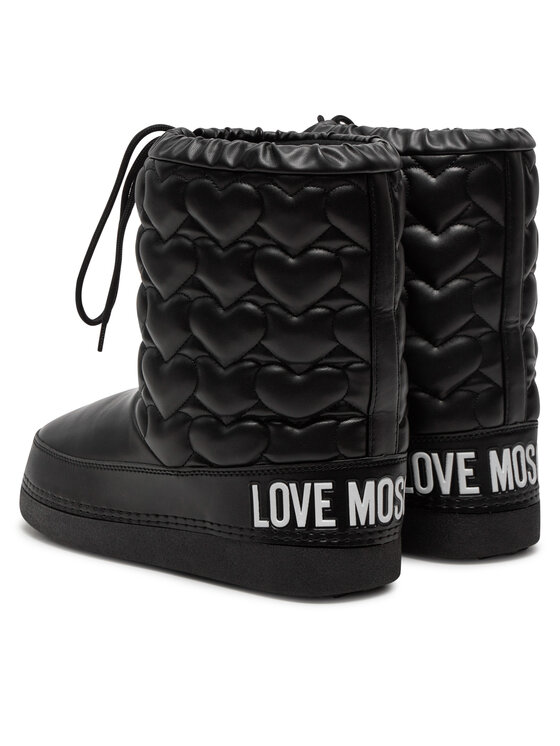 LOVE MOSCHINO Sniega zābaki LOVE MOSCHINO JA24082G1LISE000 Melns