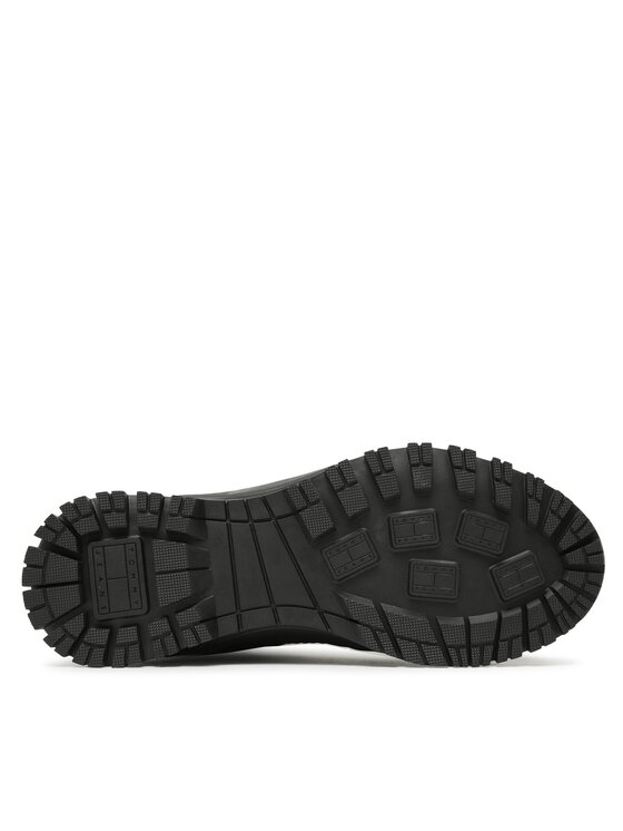 Tommy Jeans Šnurovacia obuv Tommy Jeans Tjm Urbans Boot Mid EM0EM01339 Čierna