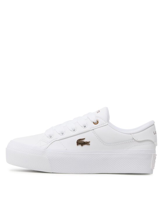 Lacoste Сникърси Lacoste Ziane Platform 123 1 Cfa 745CFA001321G Бял