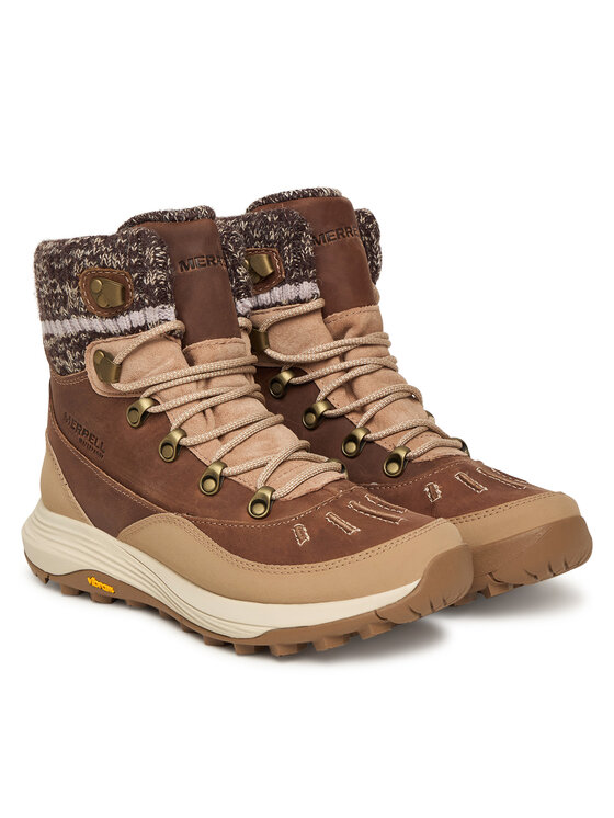 Merrell Snehule Merrell Siren 4 Thermo Mid Zip Waterproof J038764 Hnedá
