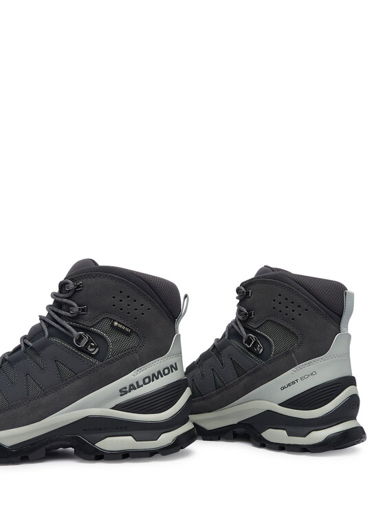 Salomon Trekkingschuhe Salomon Quest Echo Gore-Tex L49146200 Grau