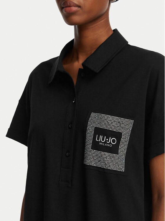 Liu Jo Sport Liu Jo Sport Polo TA6159 JS870 Negro Regular Fit