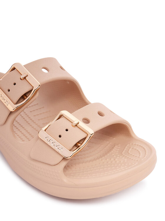 Crocs Шльопанці Crocs Saturday Metallic Buckle 213316 Рожевий