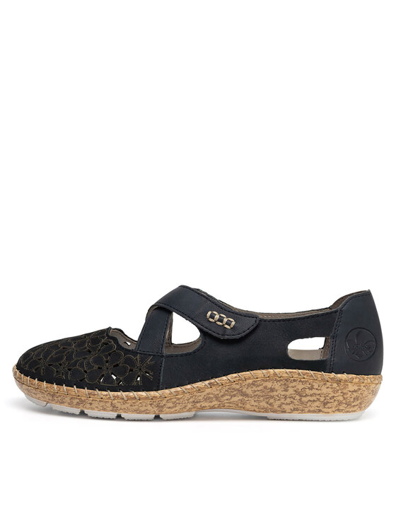 Rieker Poltopánky Rieker 44856-14 Tmavomodrá
