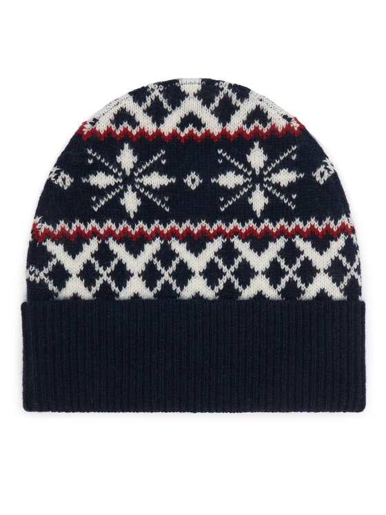 Tommy Hilfiger Σκούφος Tommy Hilfiger Th Flag Fairisle AM0AM14860 Σκούρο μπλε