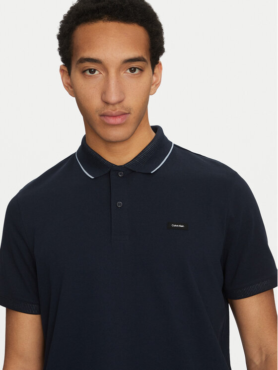 Calvin Klein Calvin Klein Pólóing K10K114141 Sötétkék Regular Fit