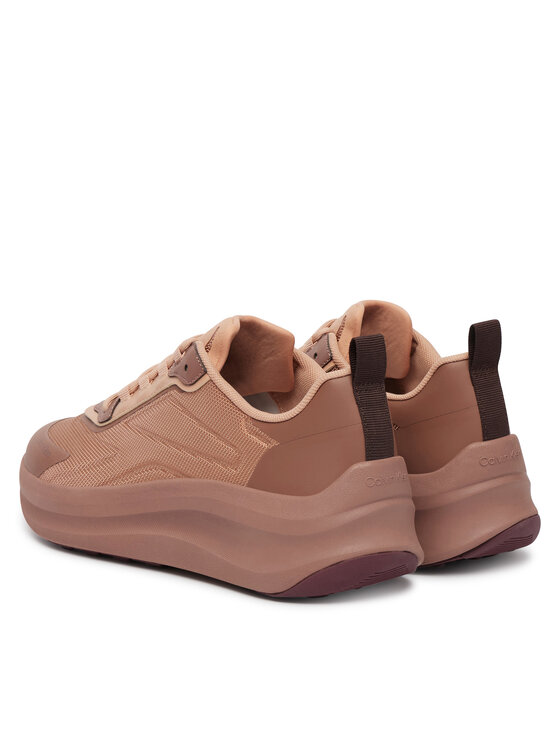 Calvin Klein Sneakersy Calvin Klein Chunky Runner Laceup Hf Blst Ny HW0HW03111 Hnedá