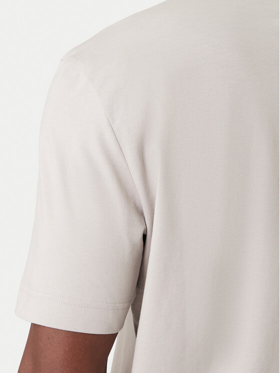BOSS BOSS Camiseta Tchup 50473278 Beis Relaxed Fit
