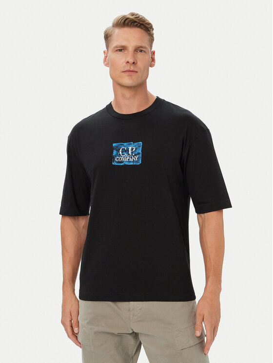 C.P. Company C.P. Company Camiseta 21CMTS180A110579W Negro Comfort Fit