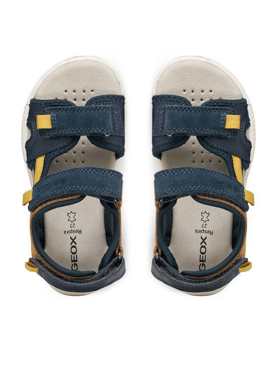Geox Сандали Geox J Sandal Alben Boy J35AVA 01522 CF42Q M Тъмносин