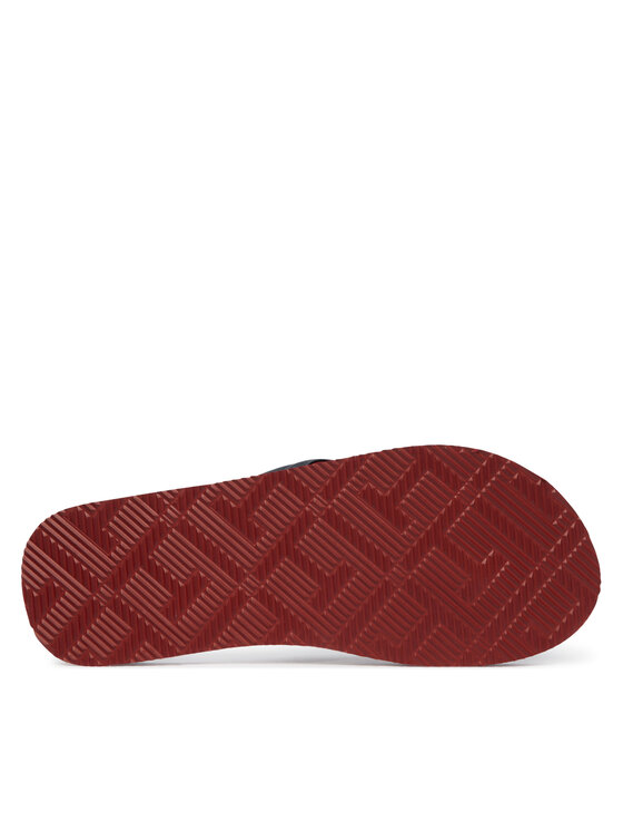 Tommy Hilfiger Japanke Tommy Hilfiger Hilfiger Padded Beach Sandal FM0FM05801 Tamnoplava