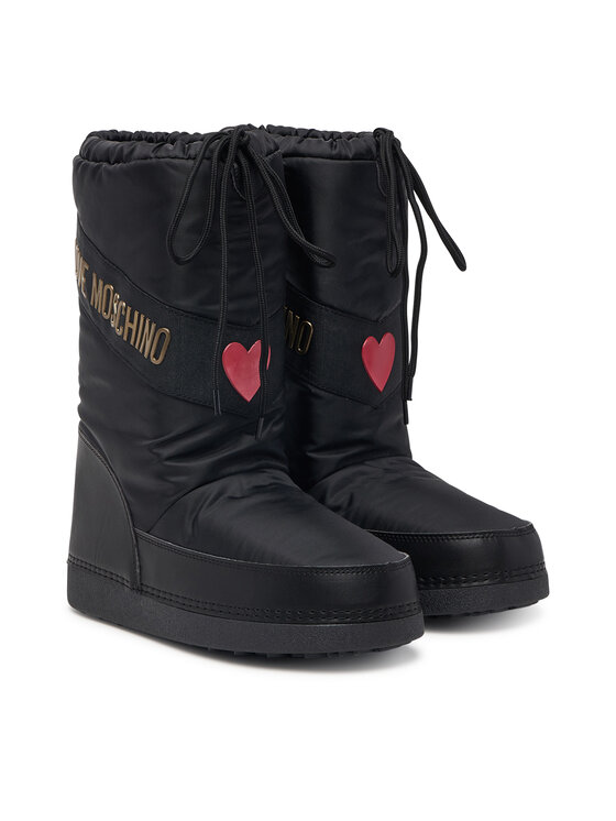 LOVE MOSCHINO Sněhule LOVE MOSCHINO JA24032G0PISY000 Černá