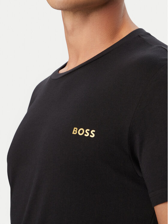 BOSS BOSS Camiseta 50484328 Negro Regular Fit