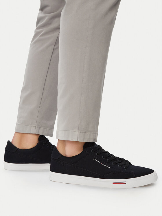Tommy Hilfiger Tenisenes Tommy Hilfiger Vulc Core Rwb Long Lace Cvs FM0FM05813 Melns