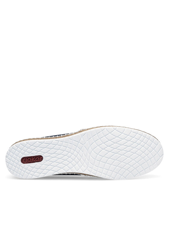 Rieker Espadrilky Rieker M2278-14 Tmavomodrá