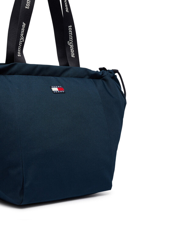 Tommy Jeans Geantă Tommy Jeans Tjw Ess Daily Tote AW0AW18771 Bleumarin
