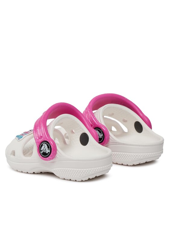 Crocs Шльопанці Crocs Classic Embellished Sandal T 207803 Білий