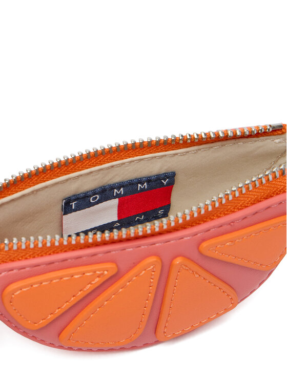 Tommy Jeans Bilonówka Tommy Jeans Tjw Fruit Coin Purse Orange AW0AW18598 Pomarańczowy
