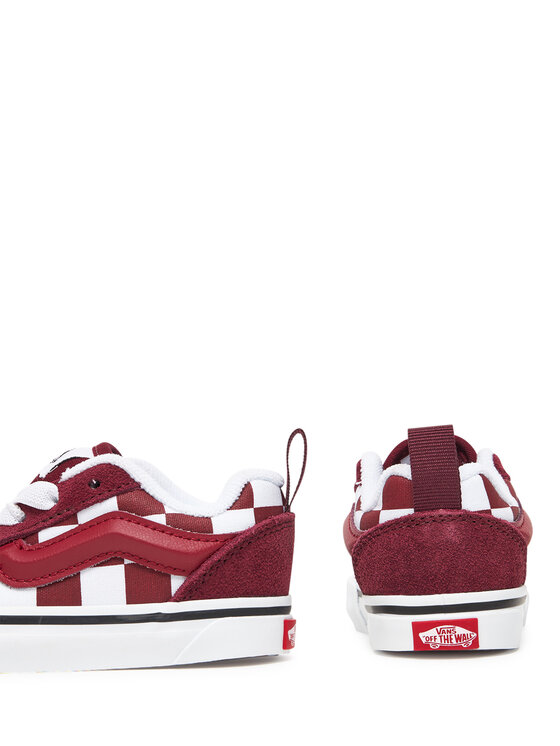 Vans Sneakersy Vans Knu Skool Elastic Lace VN000D0KBRD1 Bordowy