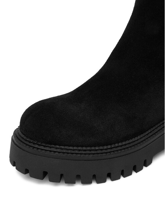 Badura Kotníková obuv s elastickým prvkem Badura C-BILLIE-8045 Černá