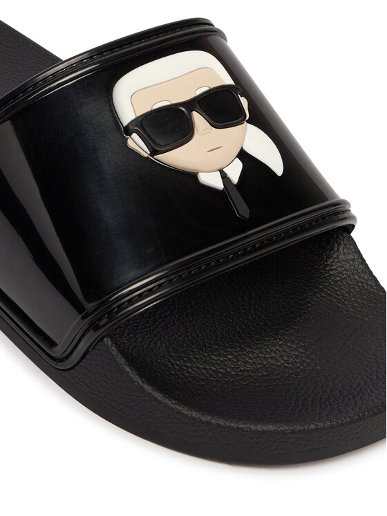 KARL LAGERFELD Шльопанці KARL LAGERFELD Kondo II KL80905C Чорний