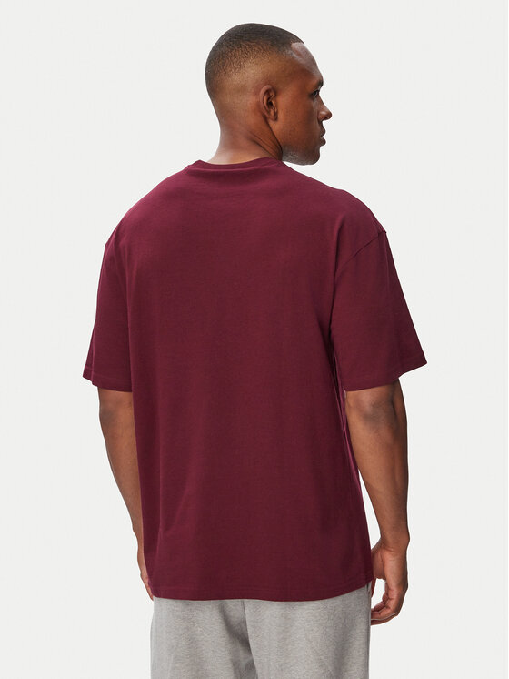 adidas adidas Camiseta Trefoil Essentials Loose KV3139 Guinda/burdeos Regular Fit