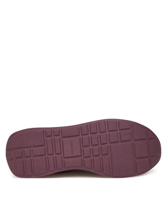 Calvin Klein Sneakers Calvin Klein Retro Runner Sock Laceup Mix Mat YW0YW02060 Maro
