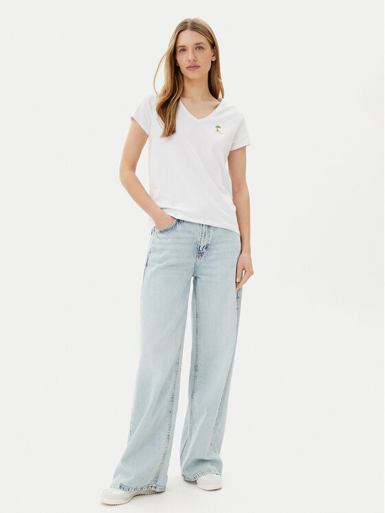 Pieces Pieces Футболка Tilly 17157705 Білий Regular Fit